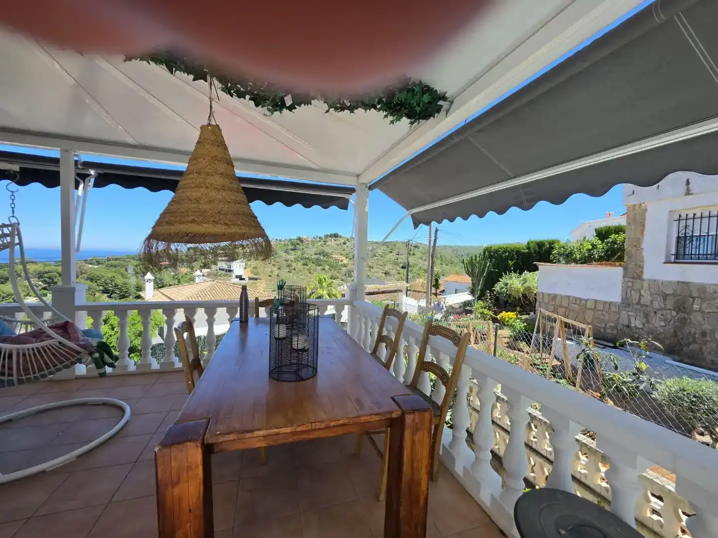 Terraza de Casa o chalet en venta en Dénia con Aire acondicionado, Jardín privado y Trastero