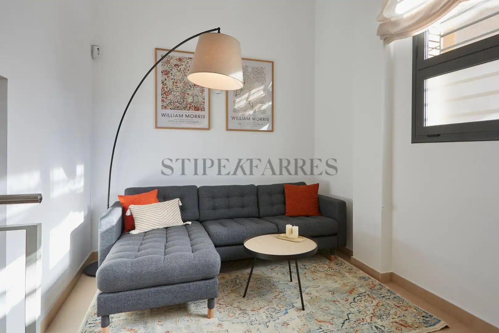 Sala de estar de Dúplex en venta en Barcelona con Aire acondicionado, Calefacción y Balcón