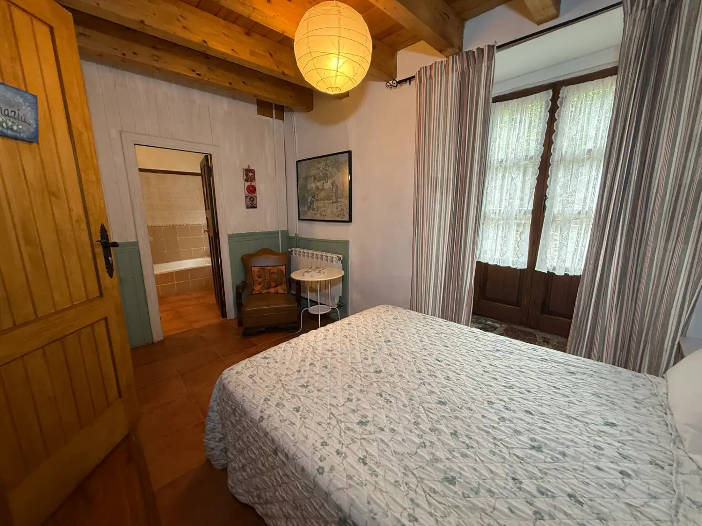 Dormitori de Casa o xalet en venda en Ribadesella amb Calefacció, Jardí privat i Parquet