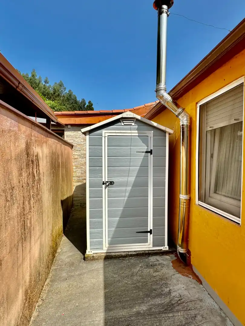 Exterior view of Country homes for sale in Ferrol  with Heating, Terrace and Storage room