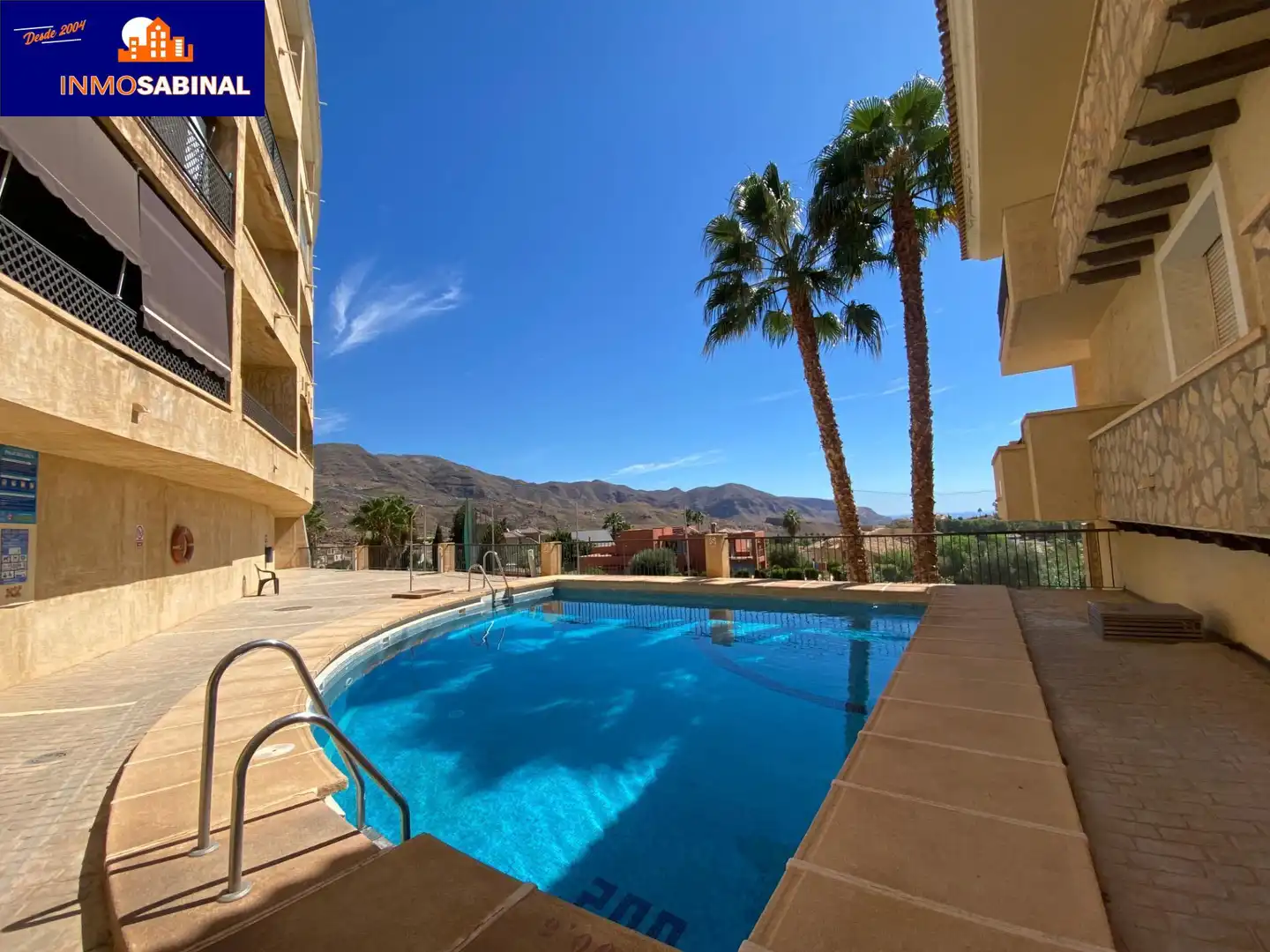 Piscina de Apartamento en venta en Vícar con Aire acondicionado, Calefacción y Jardín privado
