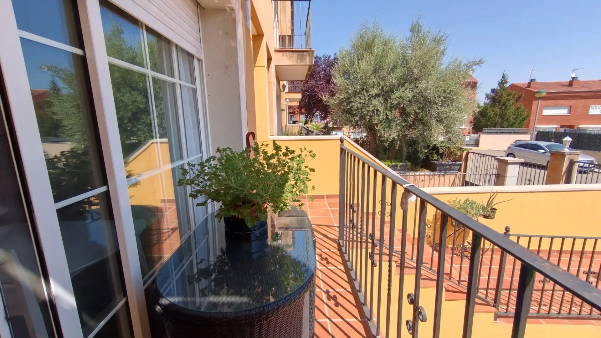 Terraza de Casa adosada en venta en Sant Salvador de Guardiola con Calefacción, Jardín privado y Parquet