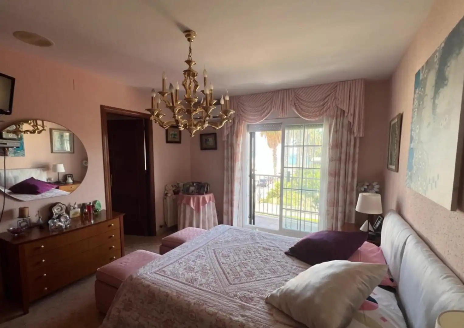 Dormitori de Casa adosada en venda en Vilassar de Mar amb Jardí privat, Terrassa i Piscina