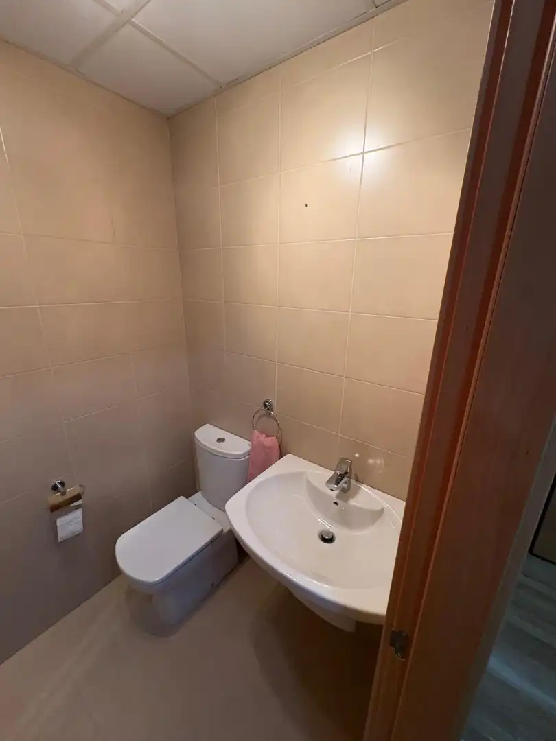 Bathroom of Flat for rent in Vélez-Málaga  with Terrace, Furnished and Community pool
