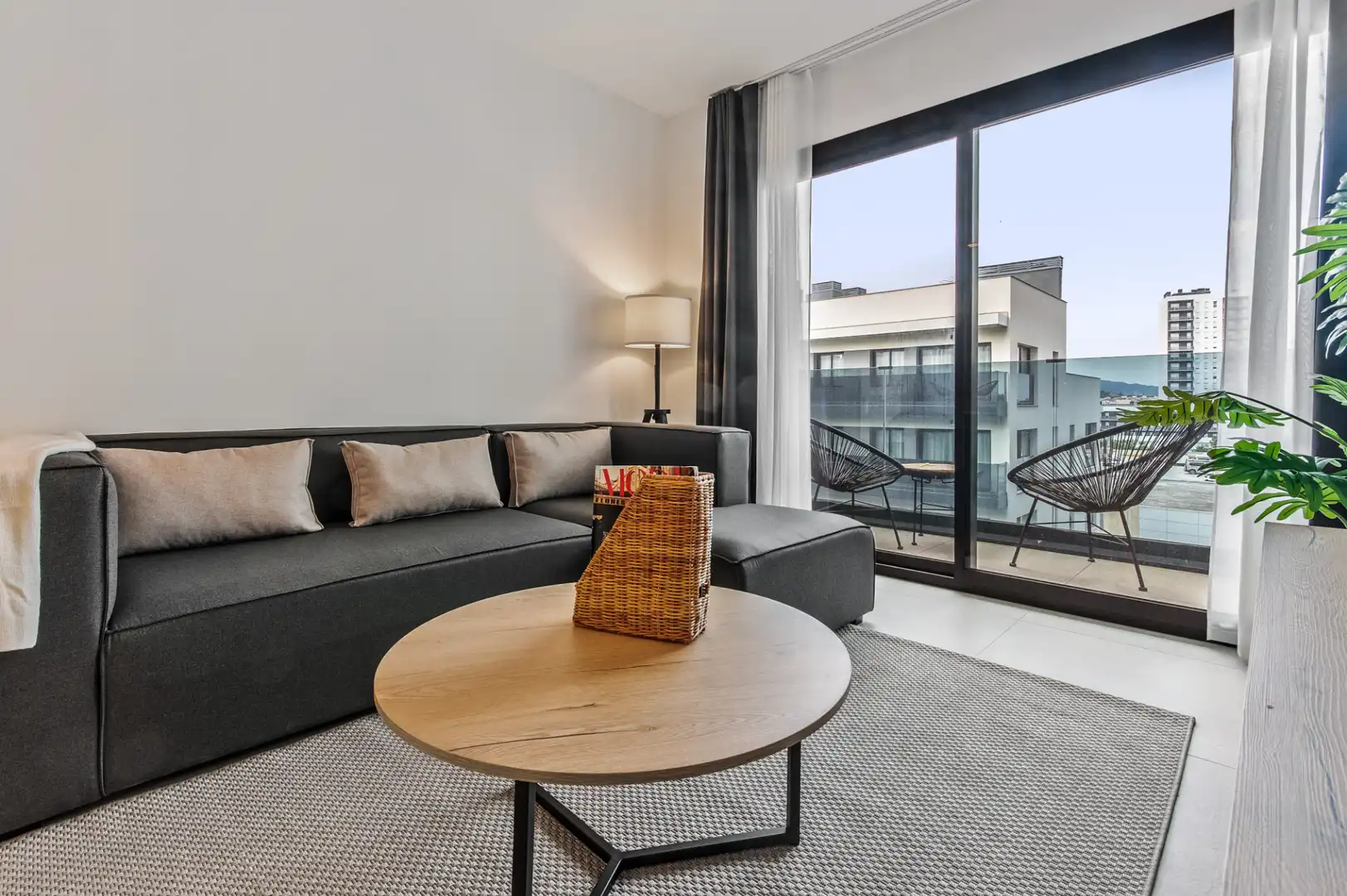 Sala de estar de Piso en venta en Barcelona con Aire acondicionado, Calefacción y Terraza