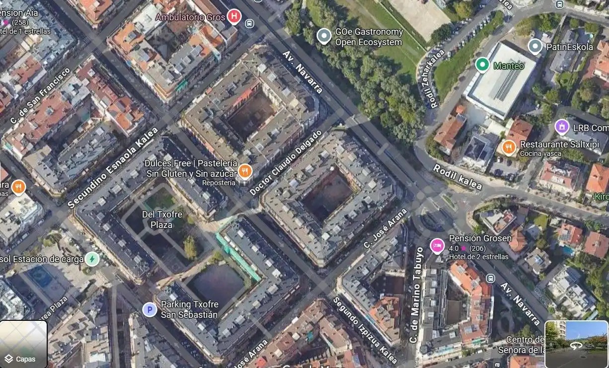 Vista exterior de Piso en venta en Donostia - San Sebastián  con Calefacción