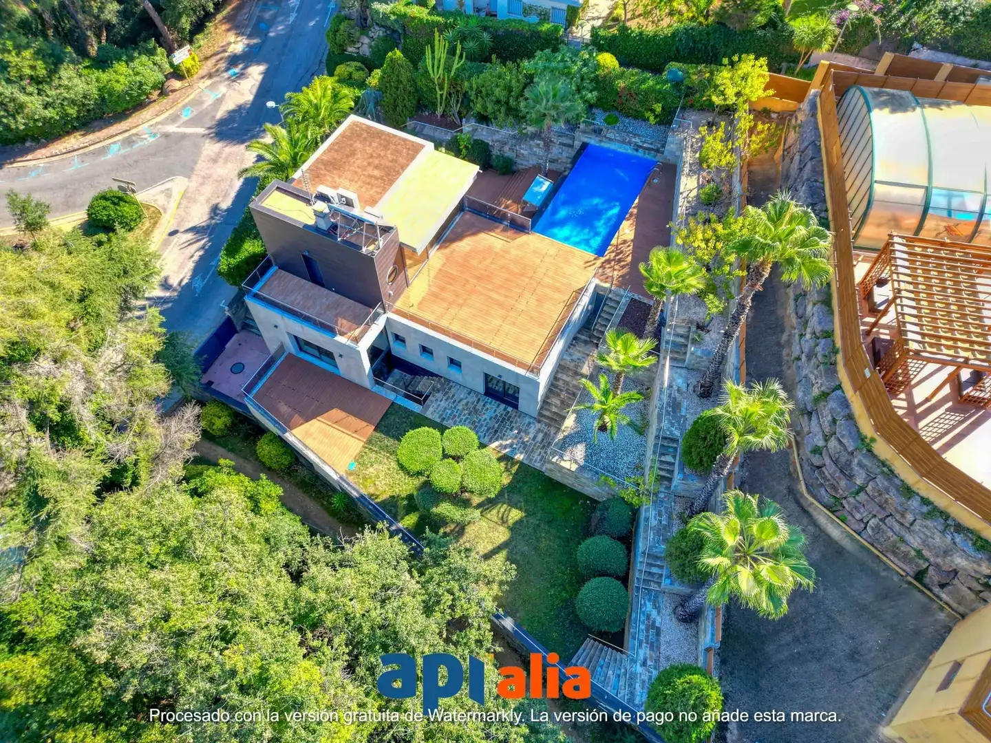Vista exterior de Casa o chalet en venta en Blanes con Aire acondicionado, Calefacción y Jardín privado