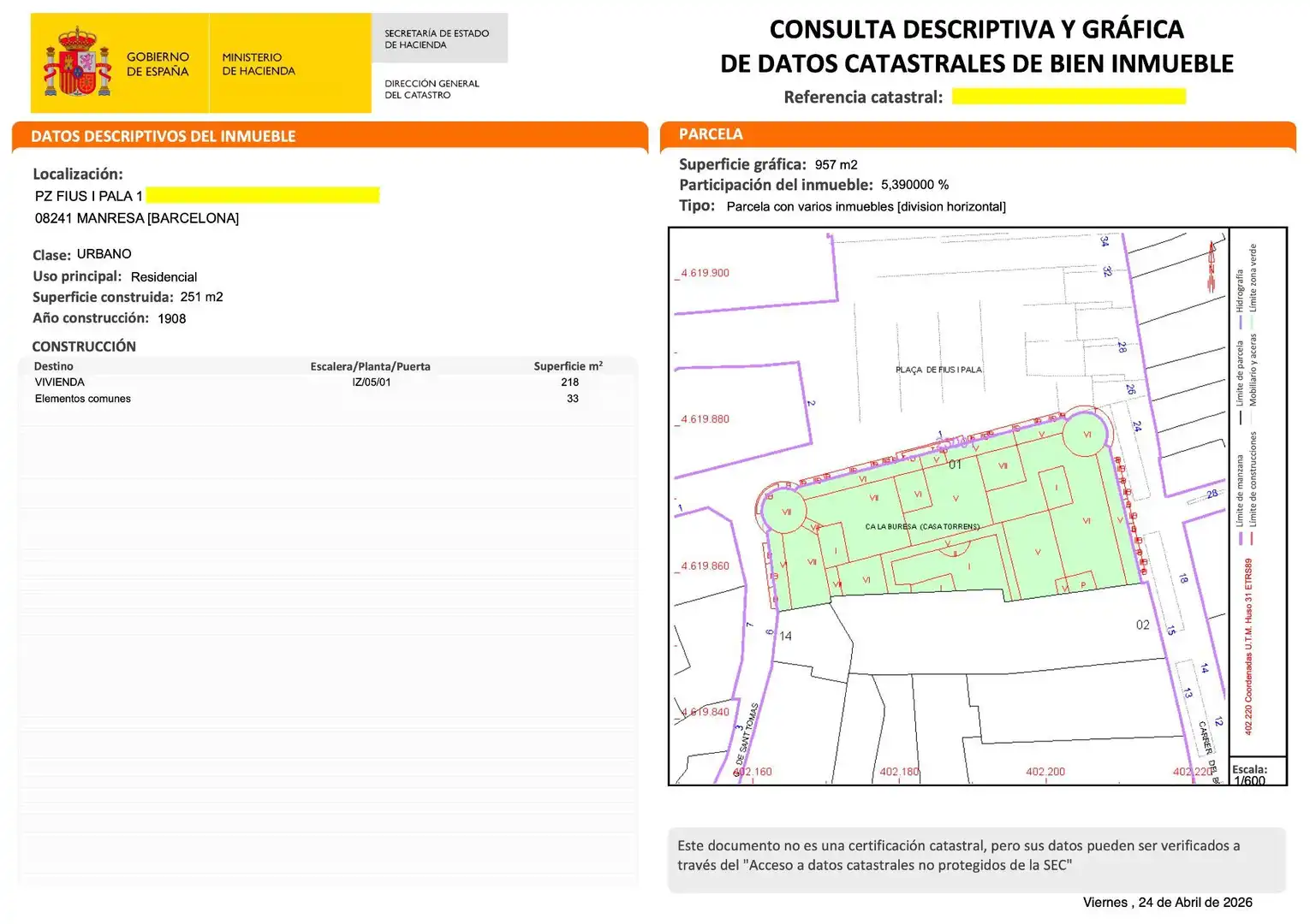 Pis en venda en Manresa amb Aire condicionat, Calefacció i Terrassa