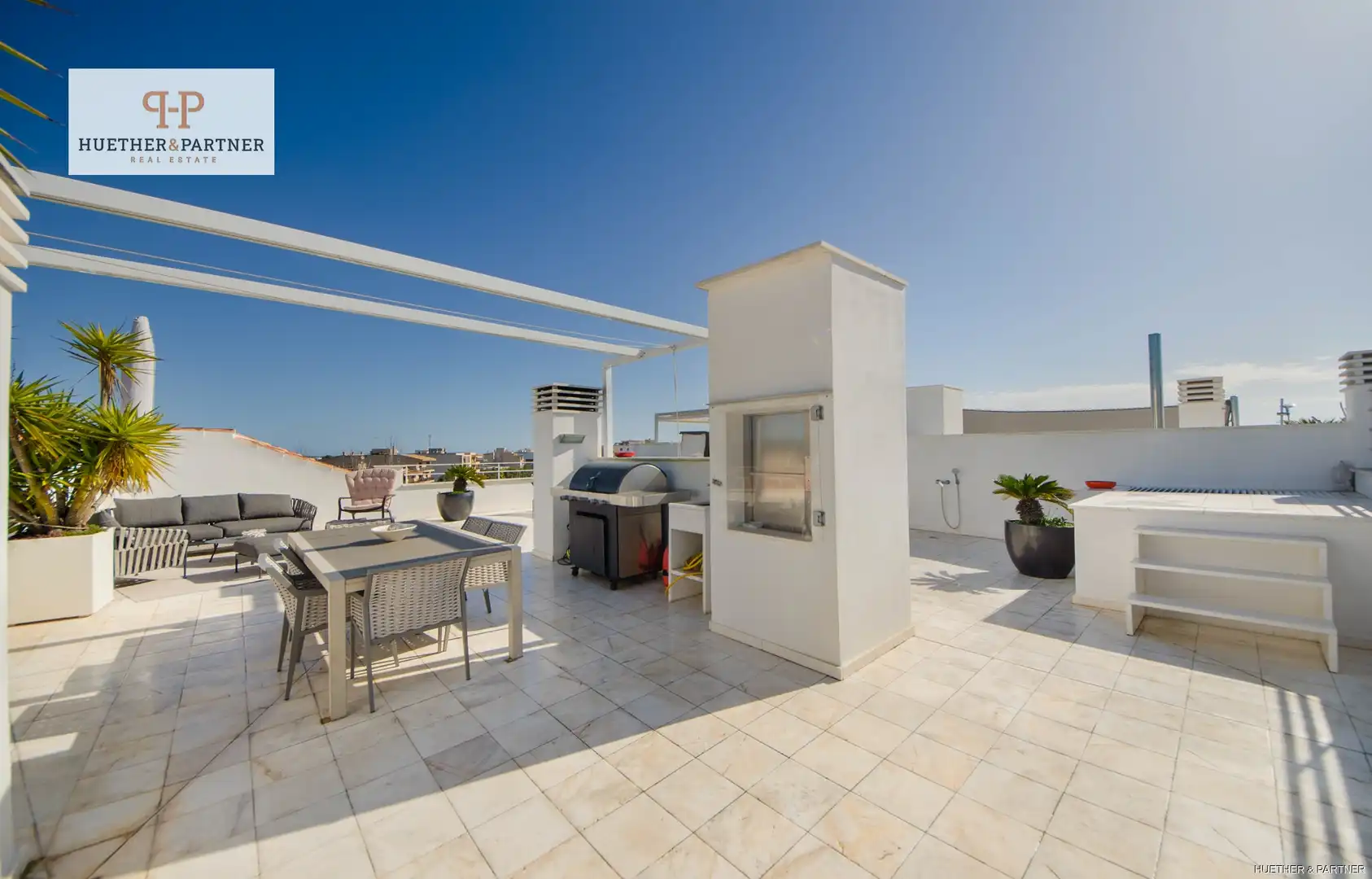 Terrace of Flat for sale in Manacor  with Air Conditioner, Heating and Furnished