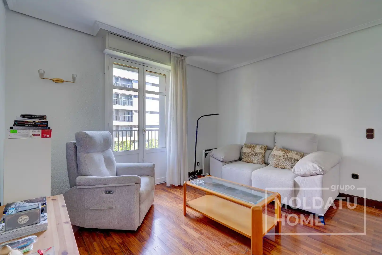 Wohnzimmer von Wohnung zum Verkauf in Donostia - San Sebastián  mit Heizung, Terrasse und Abstellraum