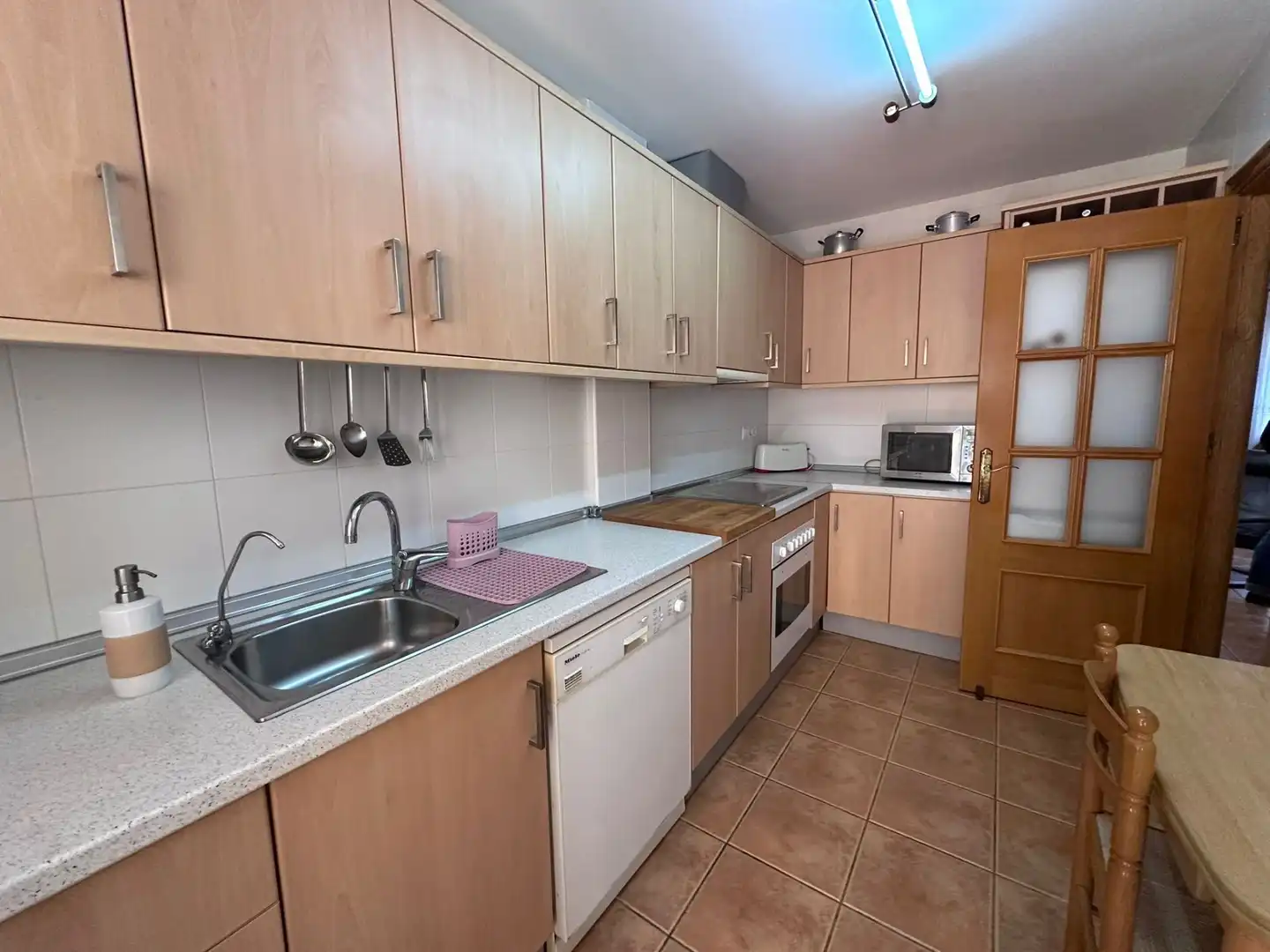 Cuina de Casa o xalet de lloguer en Pilar de la Horadada amb Aire condicionat, Calefacció i Terrassa