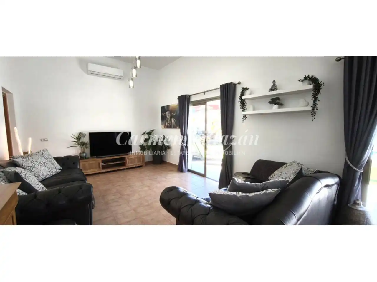 Sala d'estar de Casa o xalet en venda en Antigua amb Aire condicionat, Jardí privat i Terrassa
