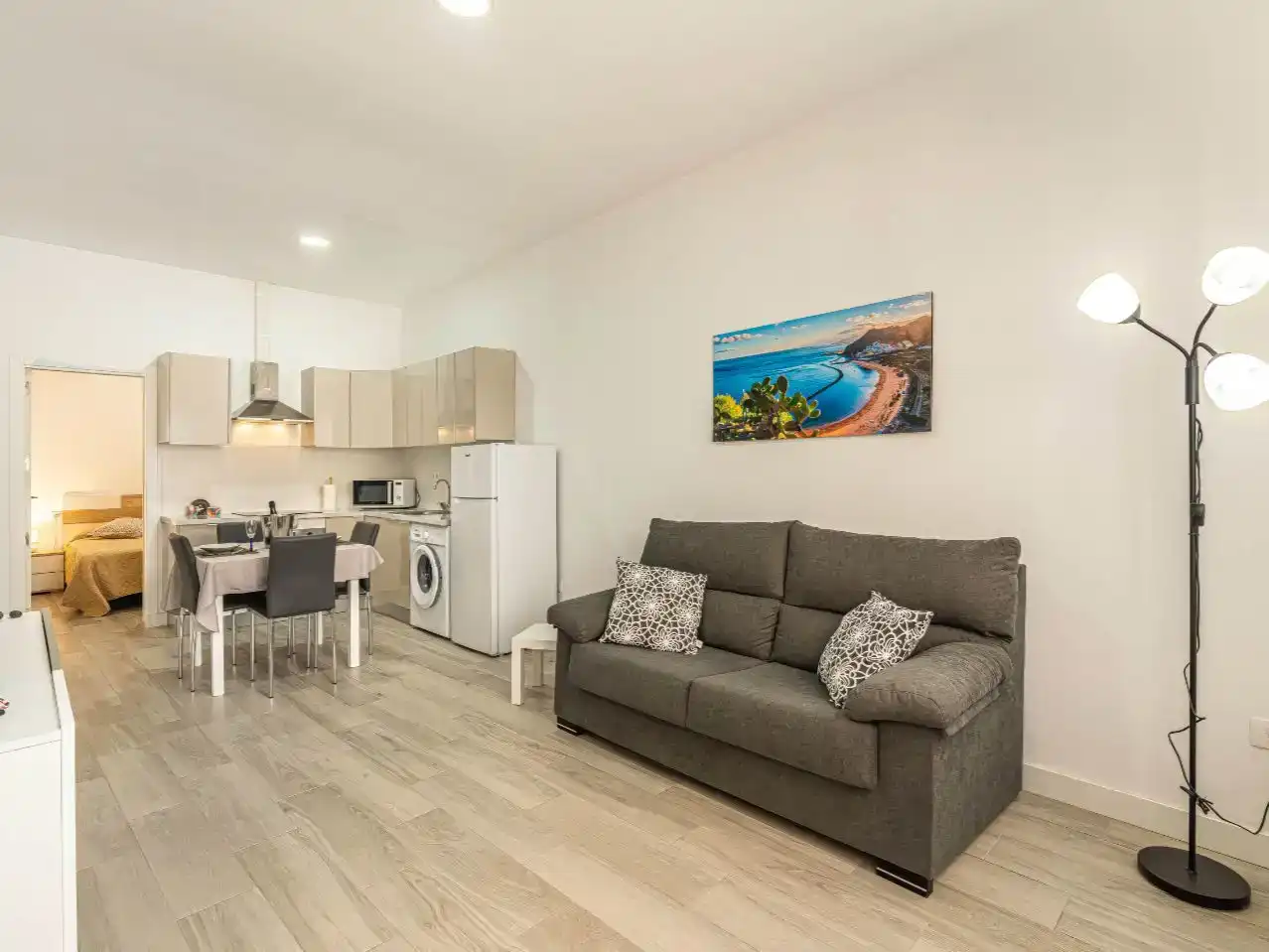 Living room of Flat for rent in Arico  with Storage room and Furnished