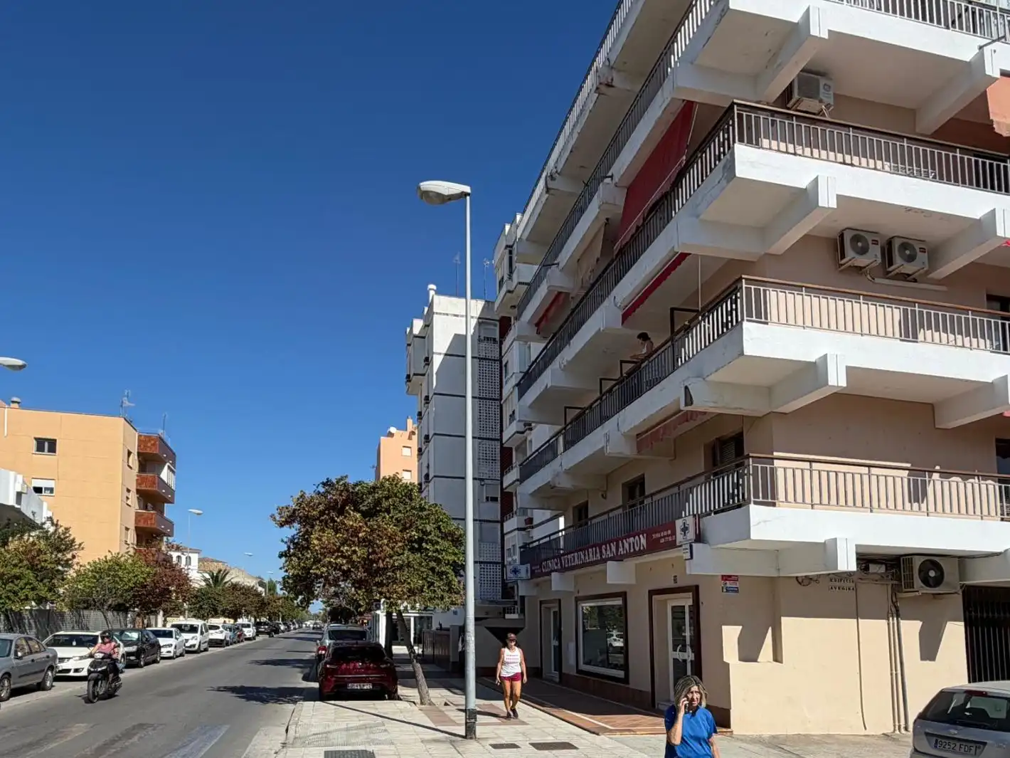 Außenansicht von Wohnung zum Verkauf in Sanlúcar de Barrameda mit Klimaanlage, Terrasse und Balkon