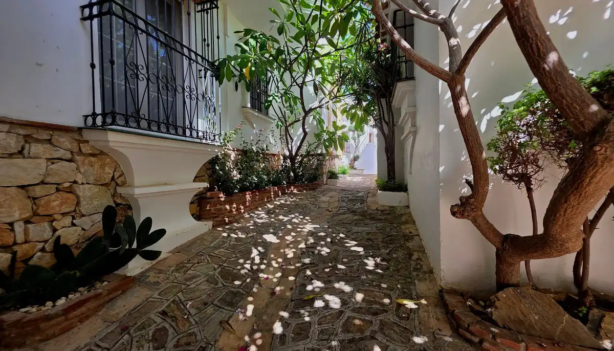 Exterior view of Houses for sale in Mijas  with Terrace and Community pool