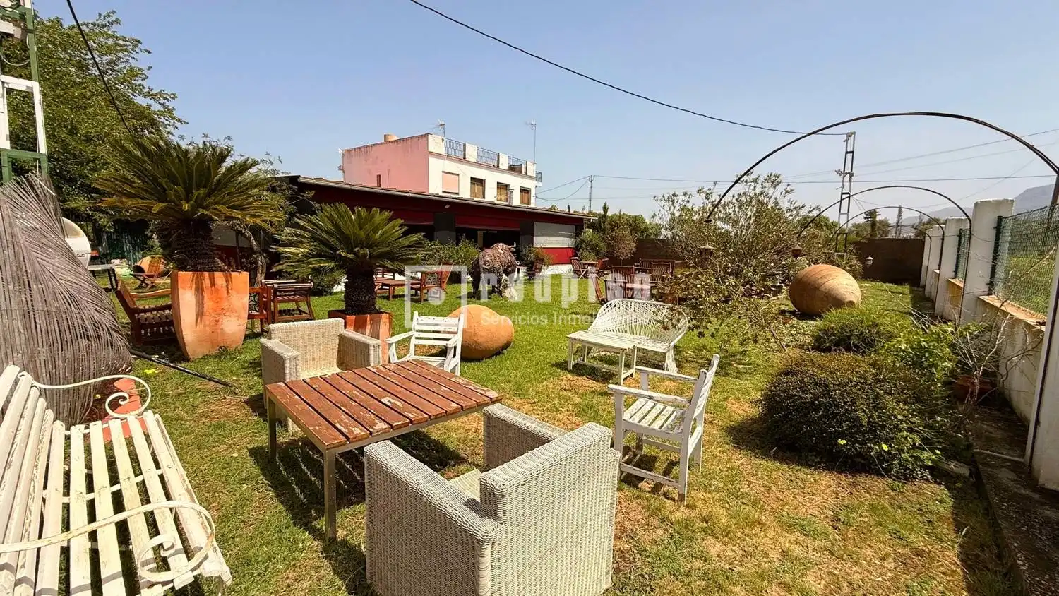 Garten von Geschaftsraum zum Verkauf in Coín mit Klimaanlage und Terrasse