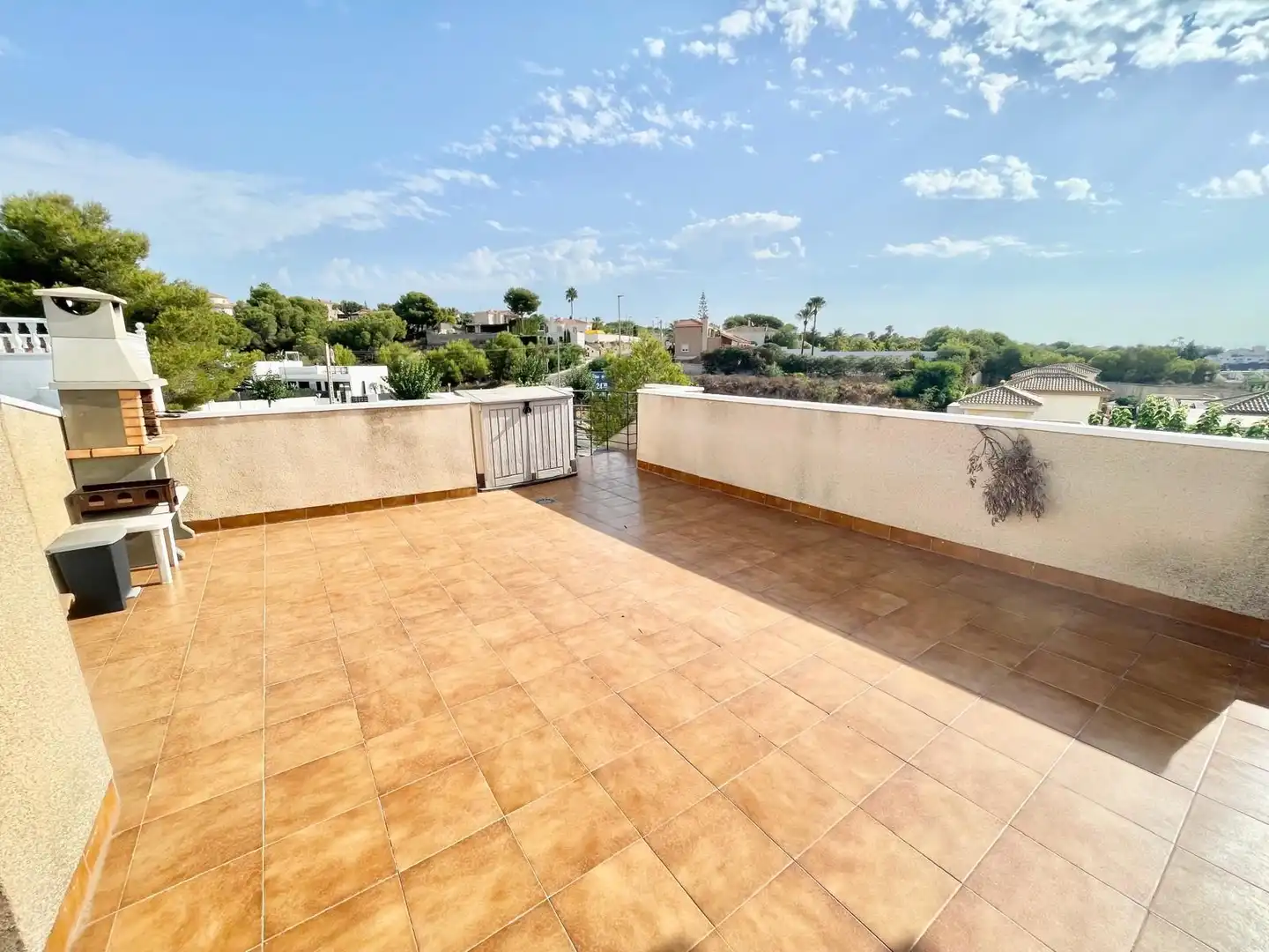 Terraza de Casa o chalet de alquiler en Pilar de la Horadada con Aire acondicionado, Terraza y Piscina