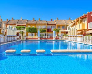 Swimming pool of Single-family semi-detached for sale in San Javier  with Air Conditioner, Heating and Private garden