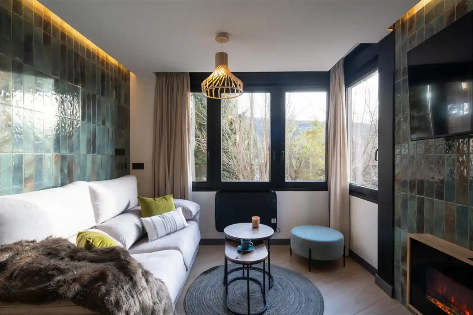 Sala d'estar de Apartament en venda en Sierra Nevada