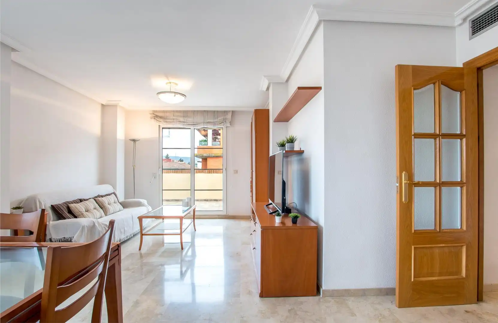 Sala de estar de Ático en venta en Murcia con Aire acondicionado, Terraza y Trastero