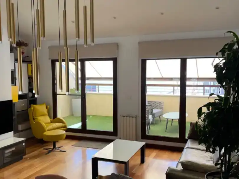 Sala d'estar de Àtic en venda en  Albacete Capital amb Aire condicionat i Balcó