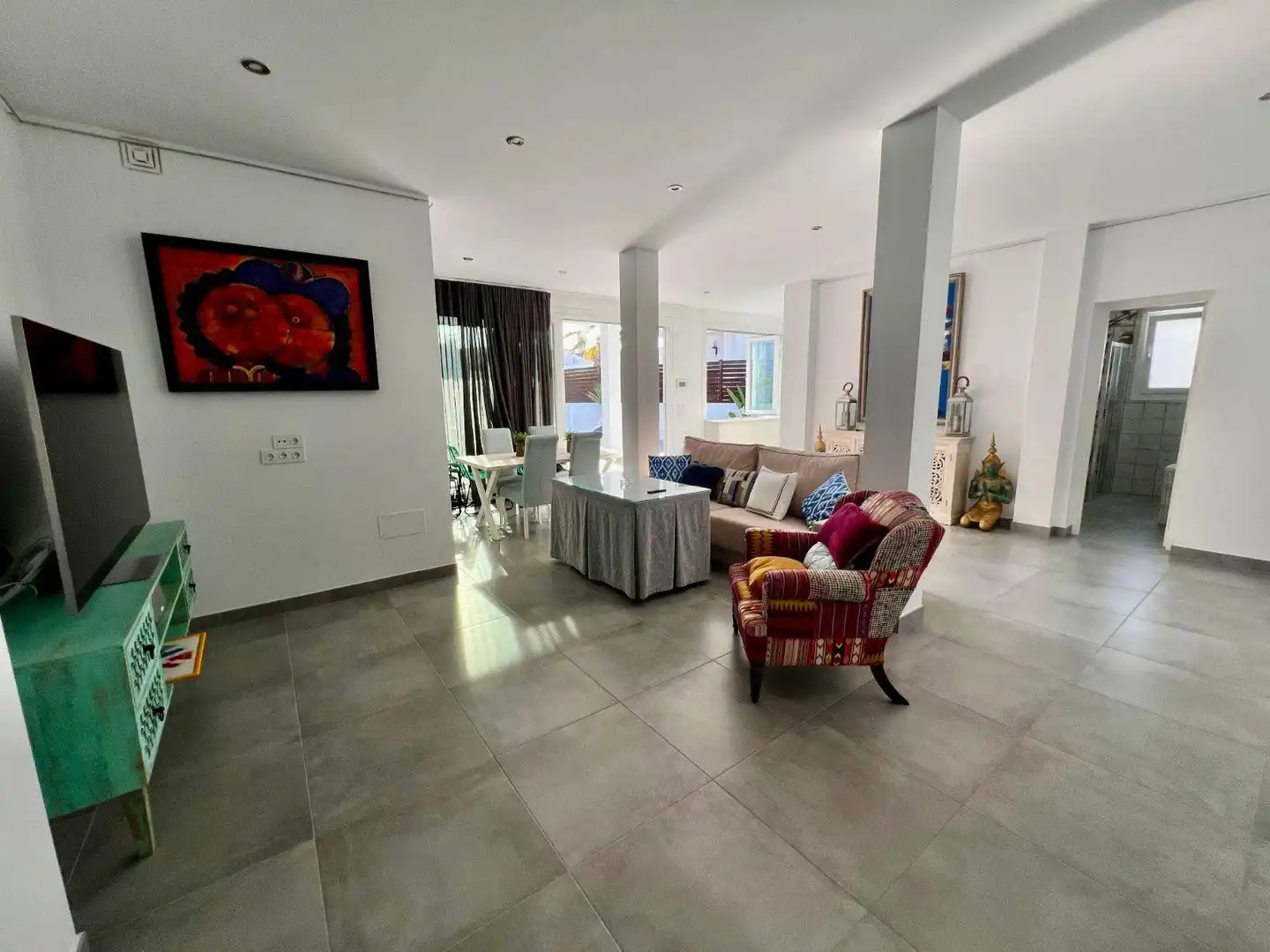 Exterior view of Houses for rent in Almonte  with Air Conditioner, Private garden and Terrace