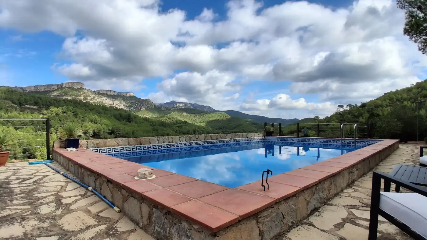 Swimming pool of Houses for sale in Pratdip  with Air Conditioner, Heating and Private garden
