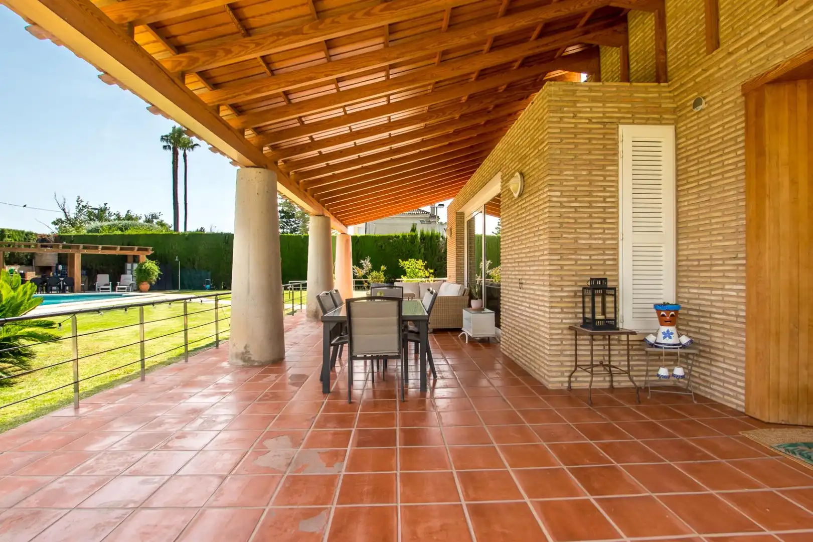 Terrassa de Casa o xalet en venda en Murcia amb Aire condicionat, Calefacció i Jardí privat