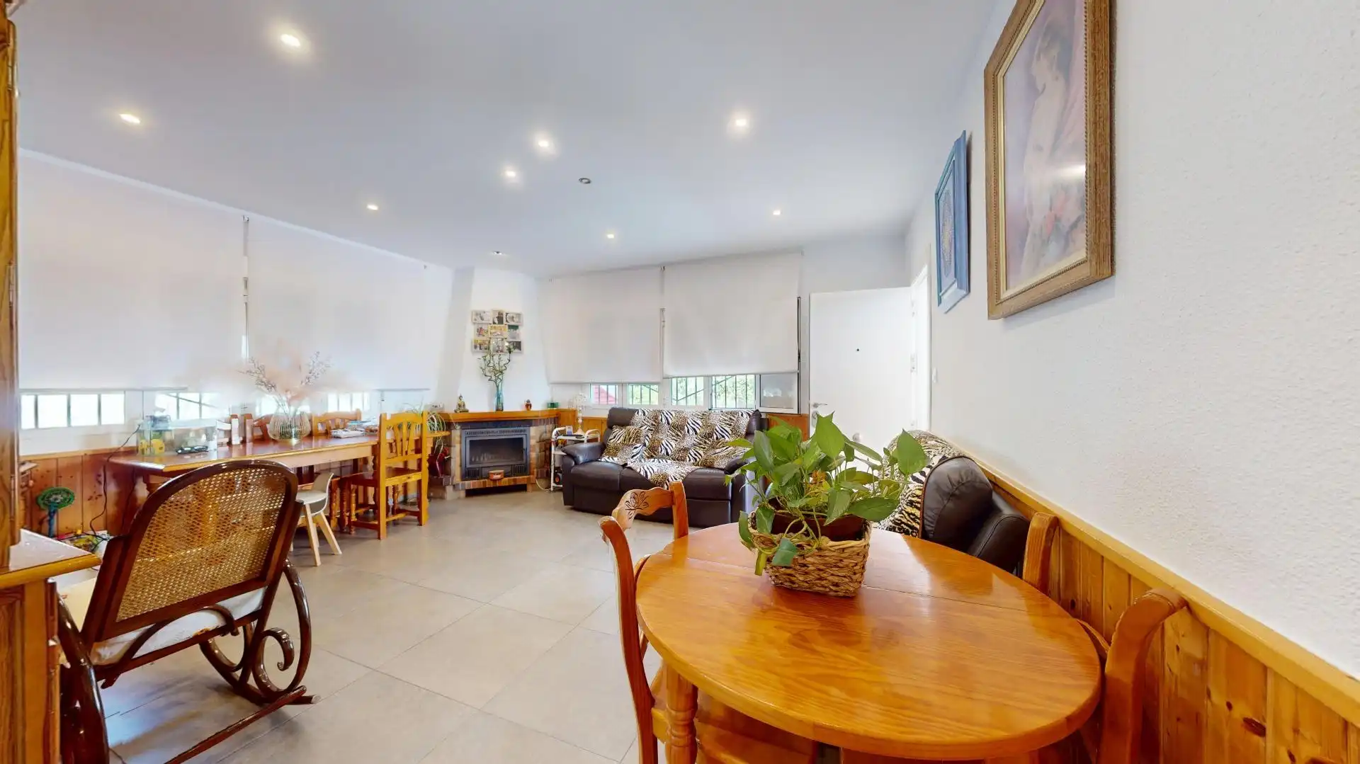 Dining room of Houses for sale in Elche / Elx  with Air Conditioner, Private garden and Terrace