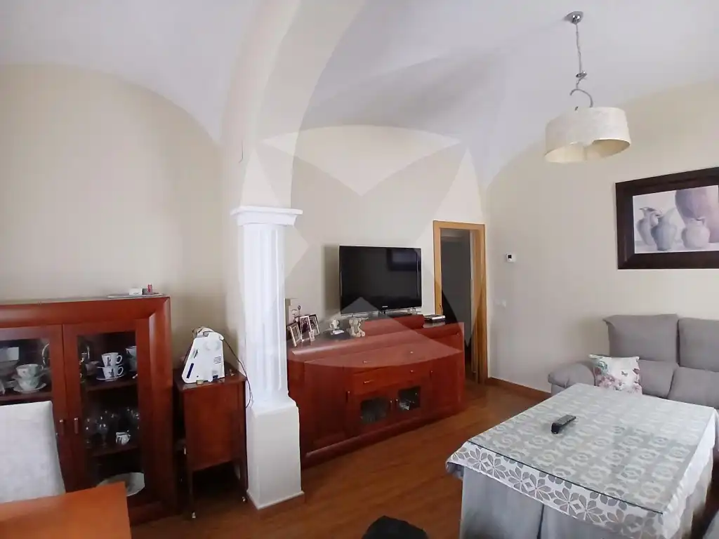 Sala de estar de Casa o chalet en venta en Badajoz con Aire acondicionado, Horno y Microondas