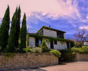 Exterior view of House or chalet for sale in La Puebla de Castro  with Air Conditioner, Heating and Terrace