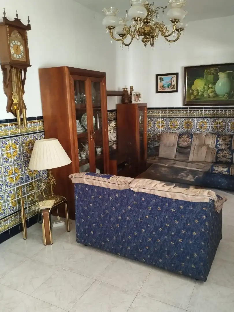 Sala d'estar de Casa o xalet en venda en Los Santos de Maimona amb Traster i Moblat