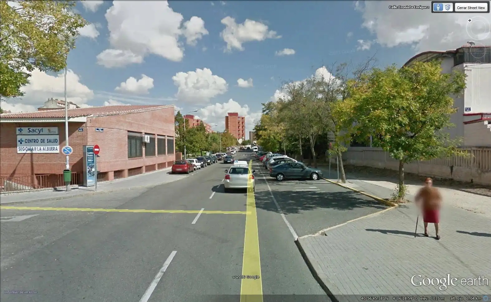 Vista exterior de Pis en venda en Segovia amb Calefacció, Parquet i Terrassa
