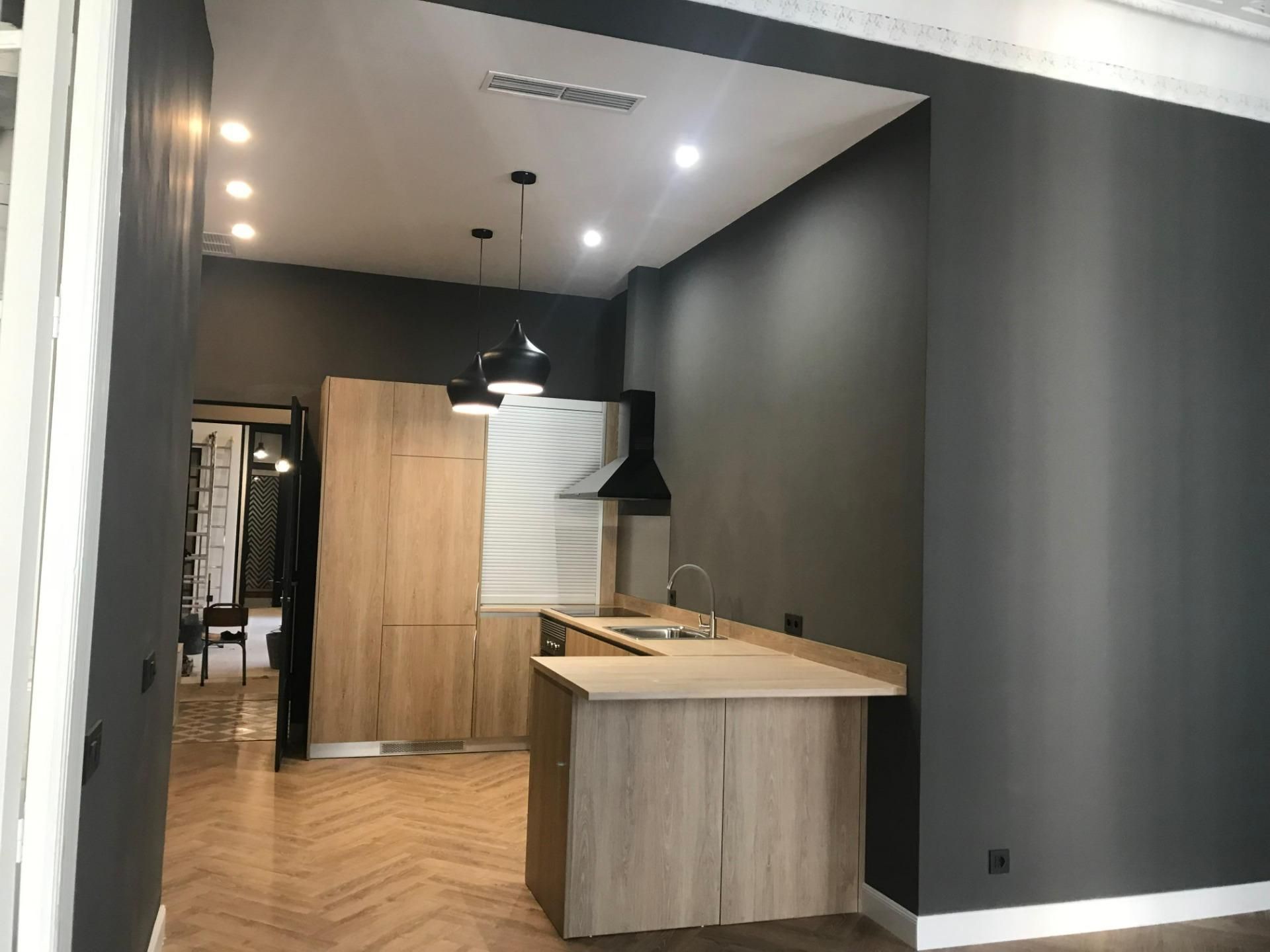 Cocina de Piso de alquiler en Alicante / Alacant con Aire acondicionado, Calefacción y Balcón