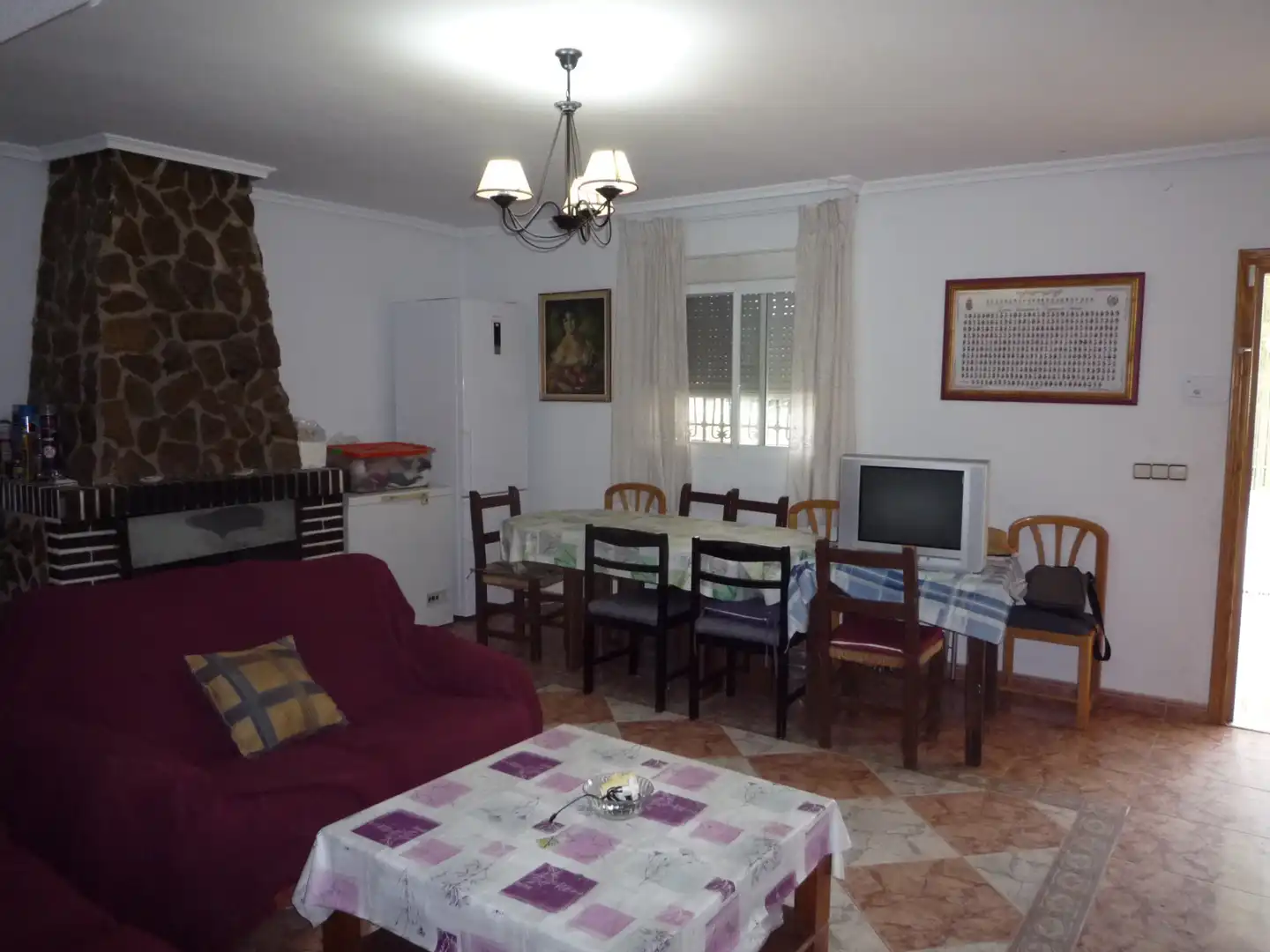 Sala de estar de Casa o chalet en venta en Albacete con Aire acondicionado, Jardín privado y Trastero