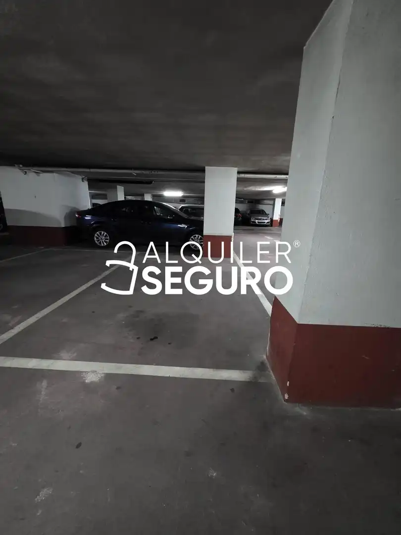 Parking of Flat for rent in Burgos  with Heating, Terrace and Furnished