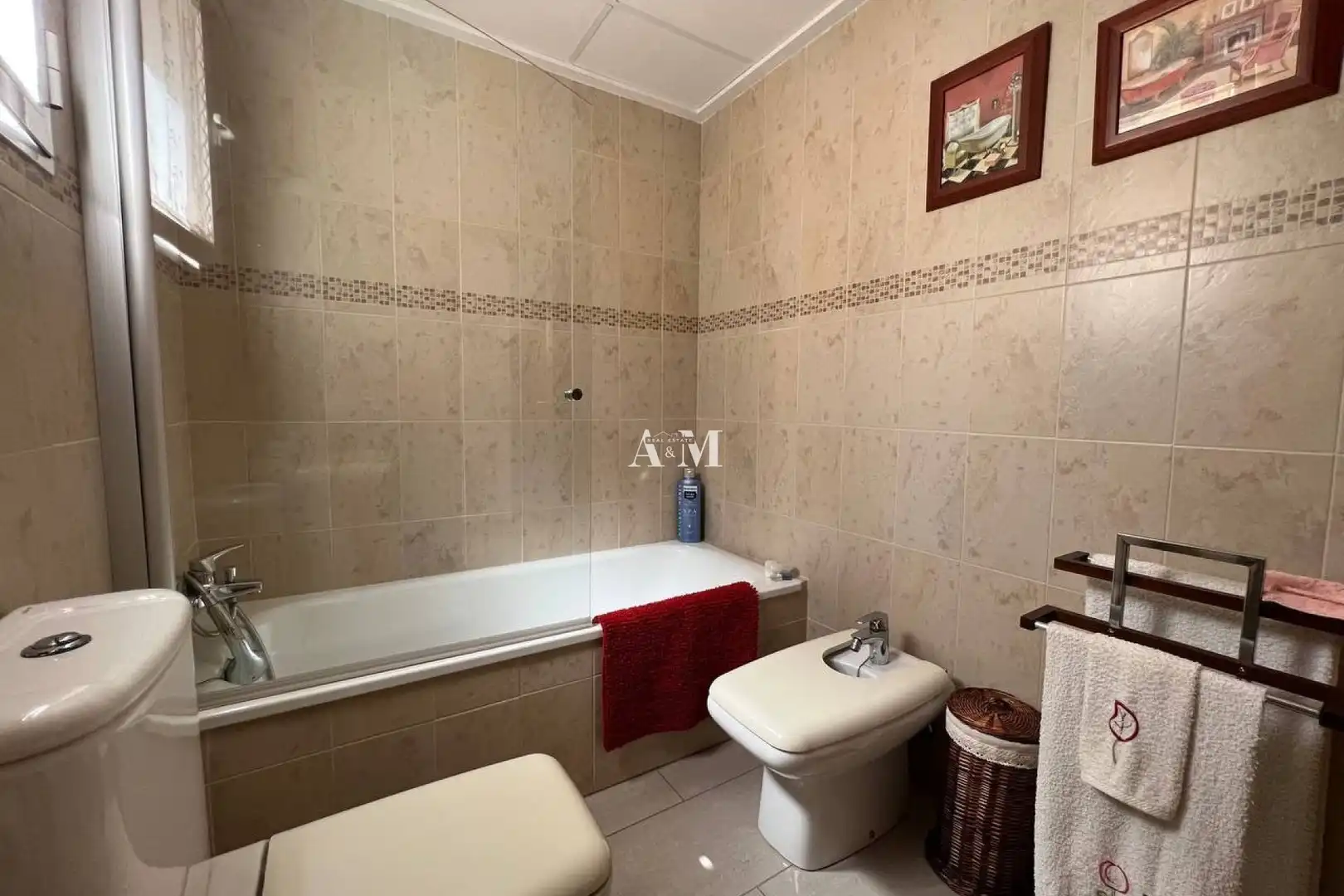 Baño de Casa o chalet de alquiler en Pilar de la Horadada con Aire acondicionado, Calefacción y Jardín privado