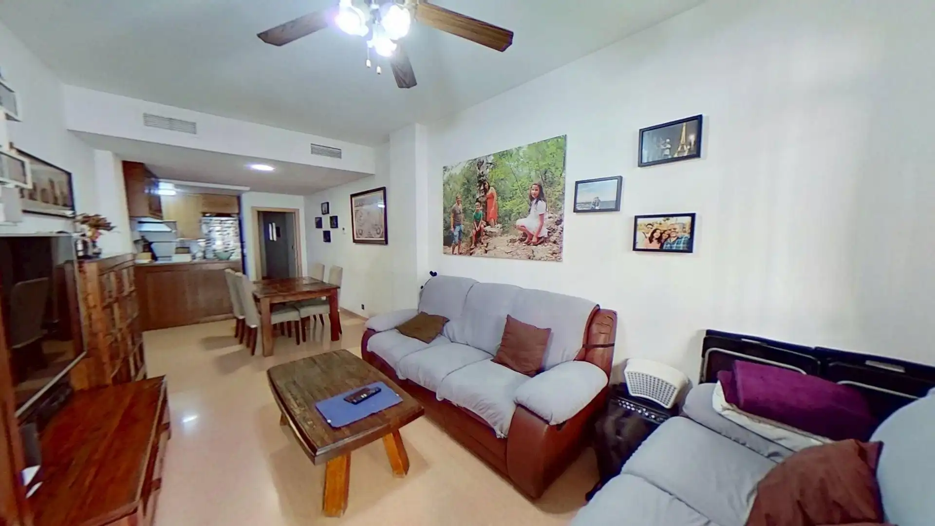 Living room of Flat for sale in Alicante / Alacant  with Air Conditioner, Heating and Terrace