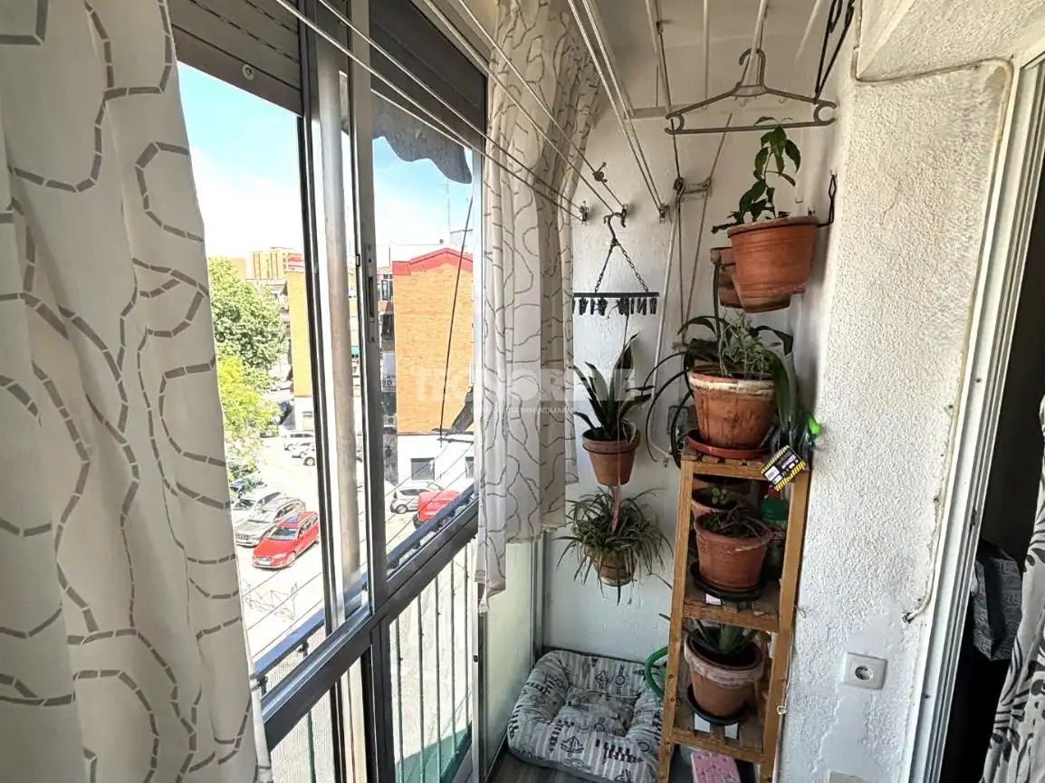 Balcony of Flat for sale in Móstoles  with Heating, Terrace and Balcony