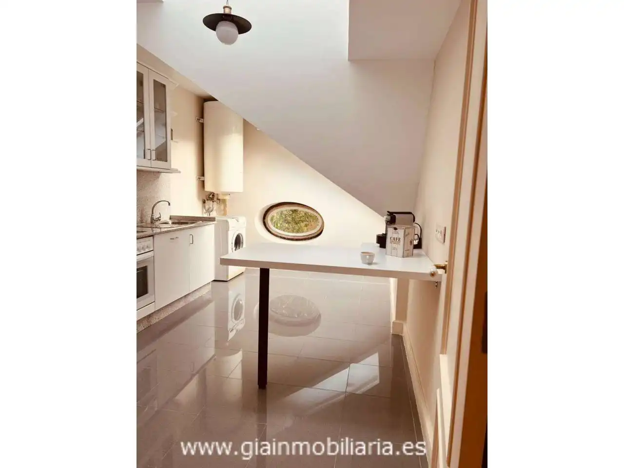 Cocina de Dúplex en venta en Mondariz-Balneario con Aire acondicionado, Calefacción y Parquet