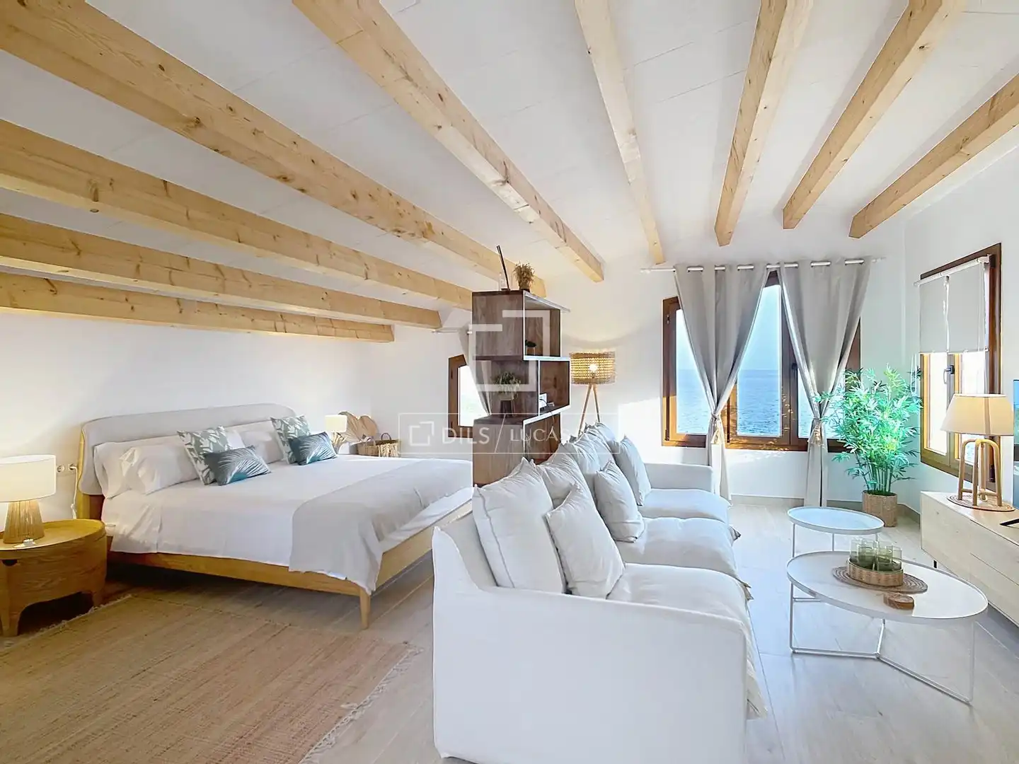 Dormitori de Casa o xalet de lloguer en Lloret de Mar amb Aire condicionat, Calefacció i Jardí privat