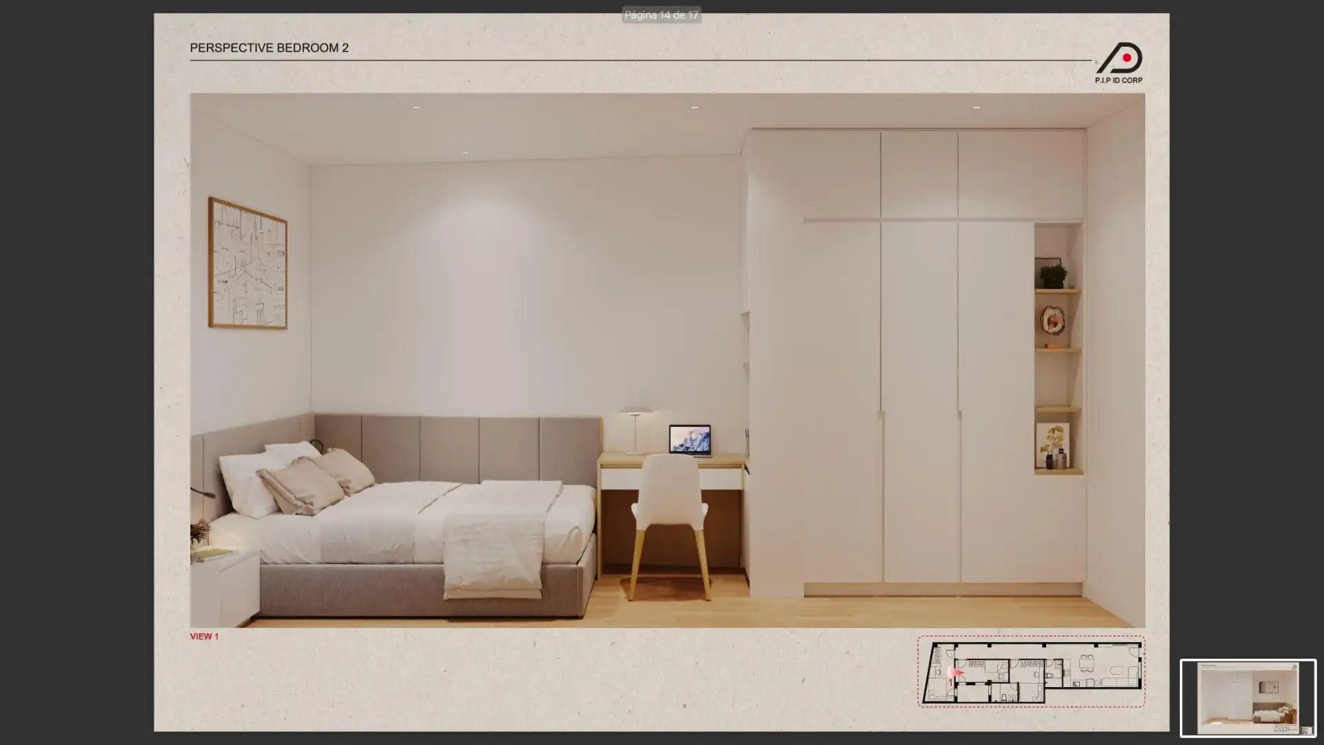 Bedroom of Flat for sale in Aspe  with Heating