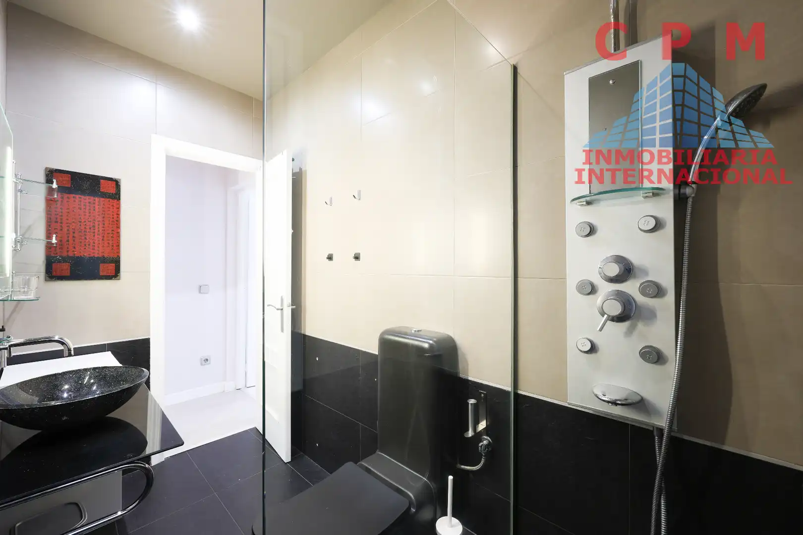 Baño de Piso de alquiler en Madrid con Aire acondicionado, Calefacción y Parquet