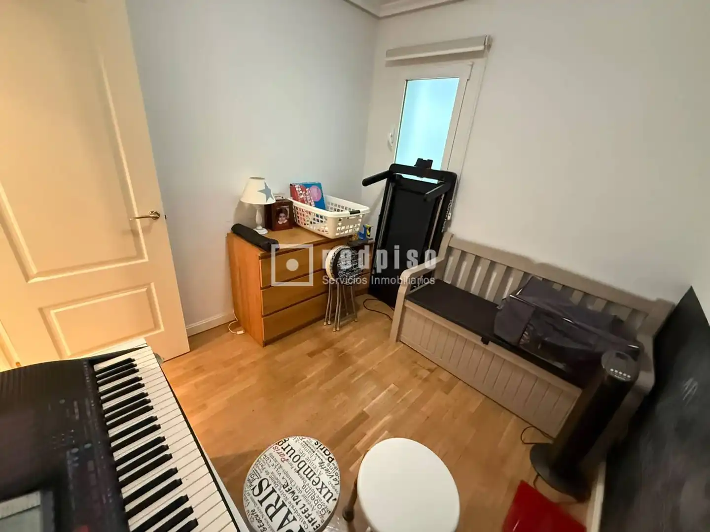 Schlafzimmer von Wohnung zum Verkauf in Madrid mit Klimaanlage, Heizung und Terrasse