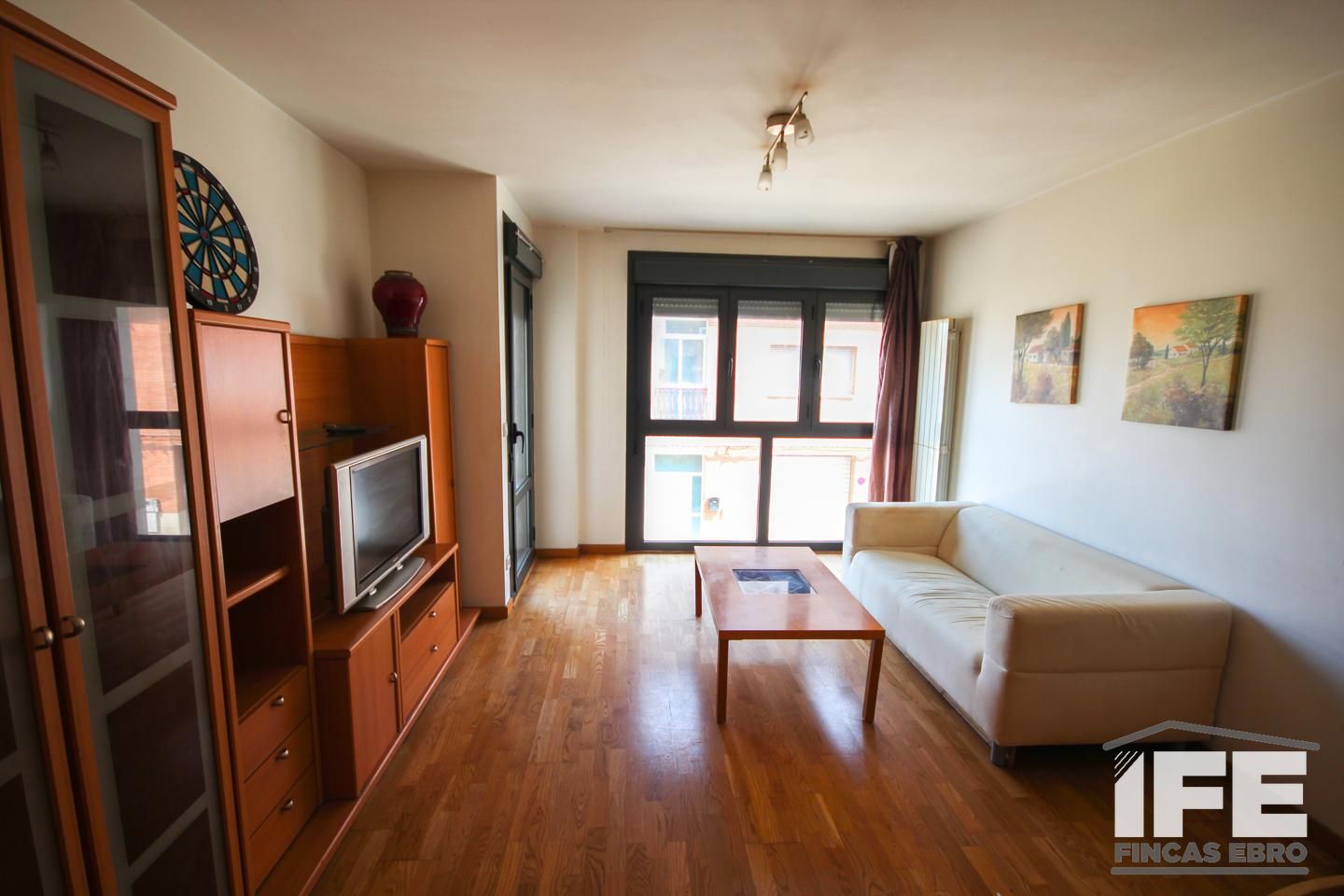 Living room of Flat for sale in Castejón (Navarra)  with Heating and Furnished