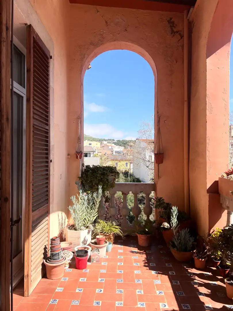 Terraza de Casa o chalet en venta en Teià con Calefacción y Jardín privado