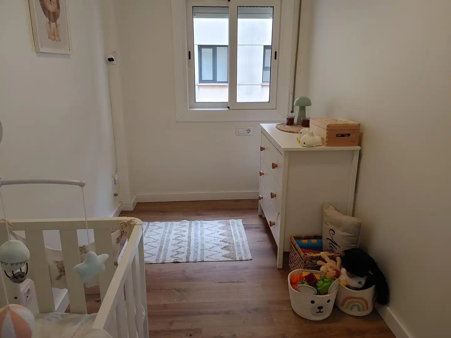 Bedroom of Flat for sale in L'Hospitalet de Llobregat  with Heating, Terrace and Balcony