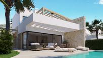 Exterior view of House or chalet for sale in Monforte del Cid  with Air Conditioner, Private garden and Terrace