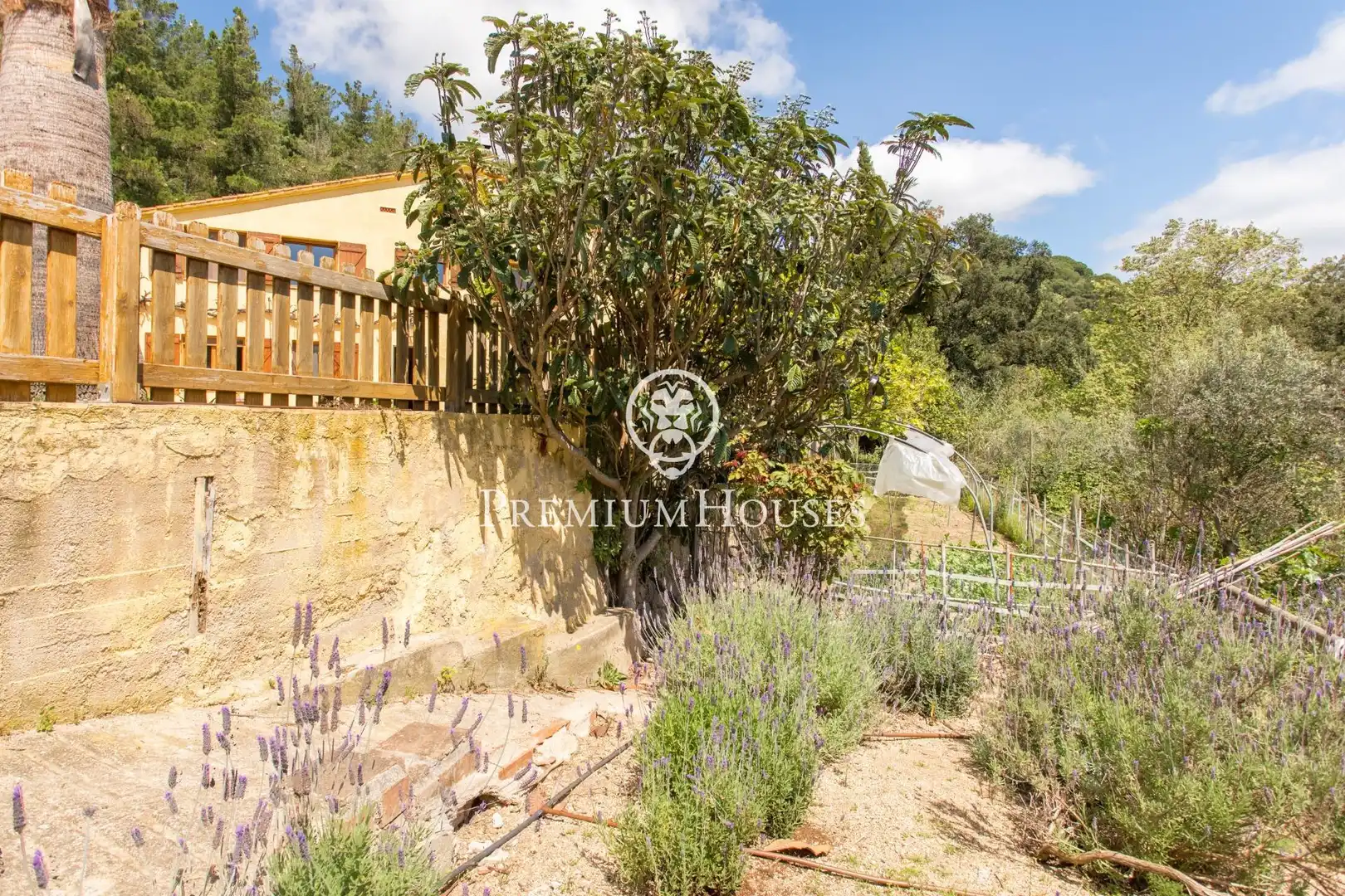 Jardín de Finca rústica en venta en Sant Iscle de Vallalta con Calefacción, Jardín privado y Terraza