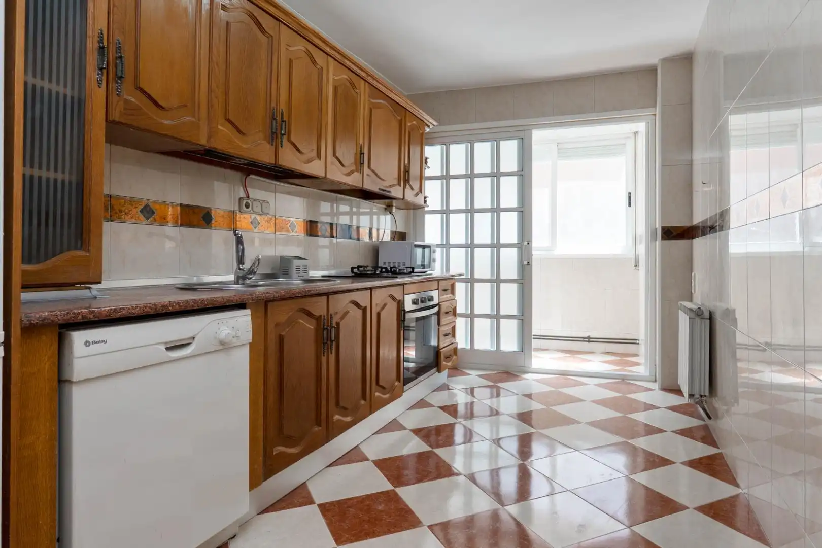 Küche von Wohnung zur Miete in Granada mit Heizung und Möbliert